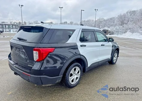 2020 Ford Explorer Police Interceptor from USA, damaged, VIN 1FM5K8AB3LGA71201